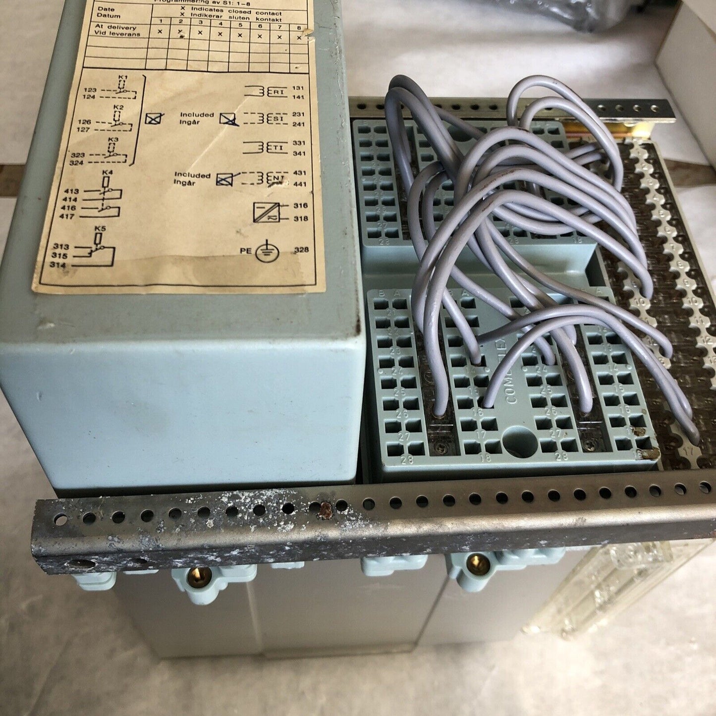 Abb Rk 671 003-Aa,Abb Racid Rk 671203Aa,Rk671003pb Overcurrent Protection,Bw
