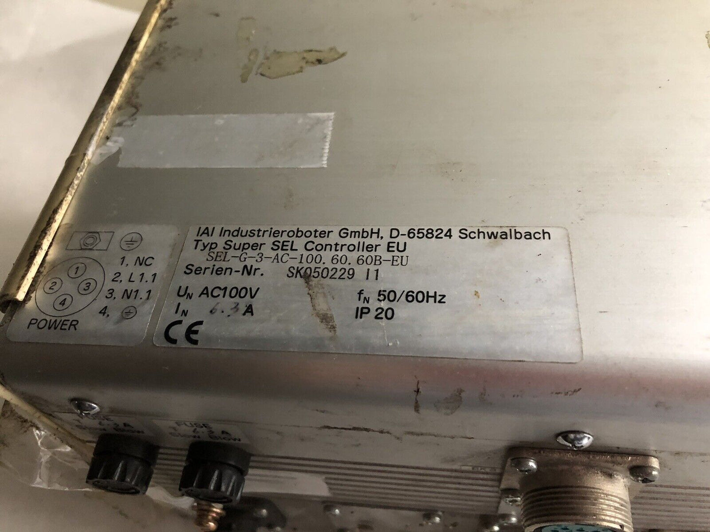 Iai Sel-G-3-Ac-100.60.60B-Eu Intelligent Actuator Super Controller D-65824,Tl