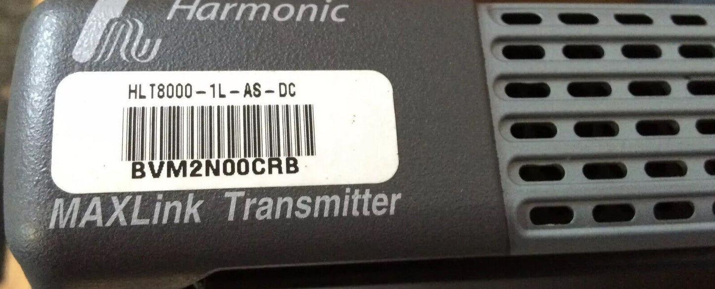 New Harmonic Htl8000-1L-As-Dc Maxlink Transmitter,Bvm2n00crb,1550Nm 9Dbm 48Vd,Ch