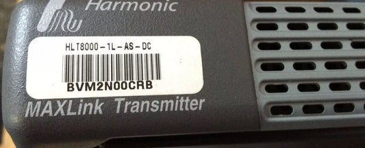 New Harmonic Htl8000-1L-As-Dc Maxlink Transmitter,Bvm2n00crb,1550Nm 9Dbm 48Vd,Ch