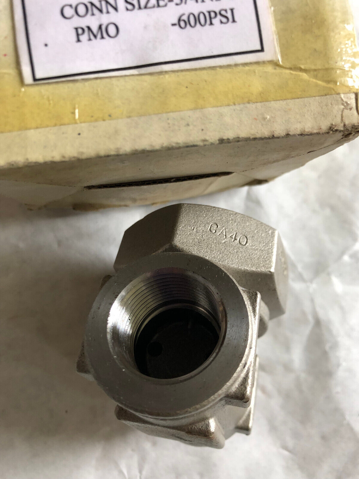 New Mepco Md66 Steam Trap Mepco Md-66 3/4" Npt Stainless Steel 600 Psig,Aj