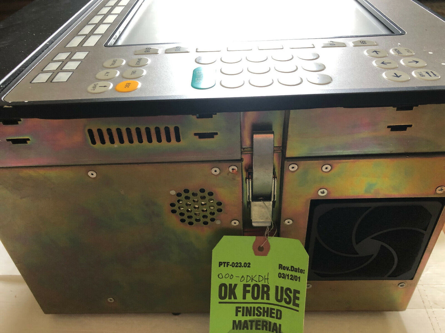 Nematron Icc-8L6-Cnc Operators Pc Control Panel  Controller,Ti