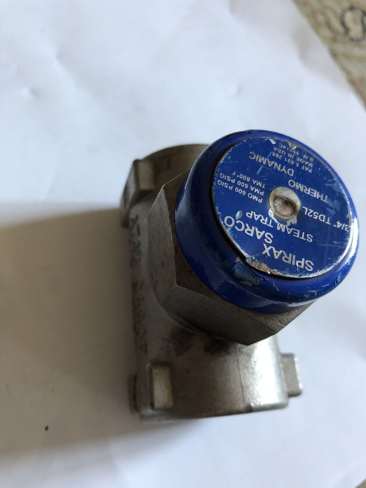 New 3/4" Td52l Spirax Sarco,B.M. 59314C Cool-Blue Thermo-Dynamic Steam Trap,Aa