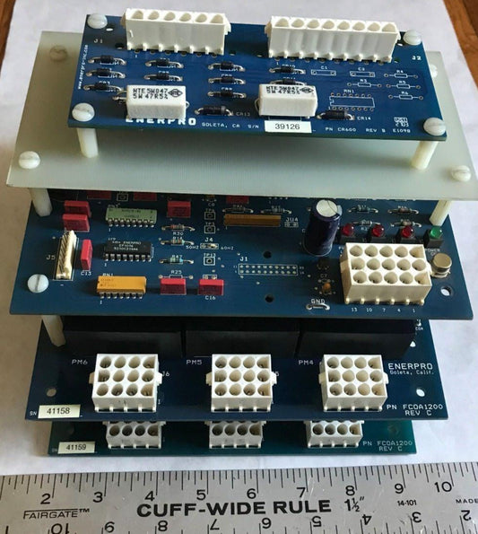 Enerpro Ddog1200, Fcoa1200,Fc0a1200 Rev C,Cr600 Auxiliary Firing Boards,Ei