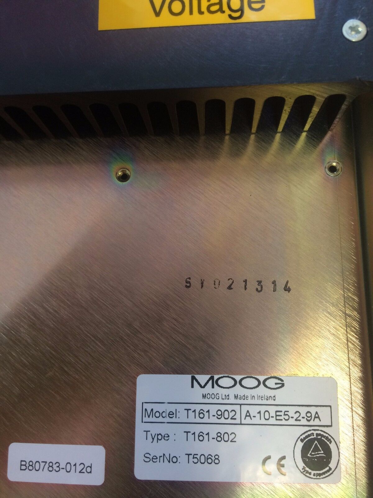 Moog T161-902 A-10-E5-2-9A Servo T161 Controller B48359-004 Rev C ,Ed