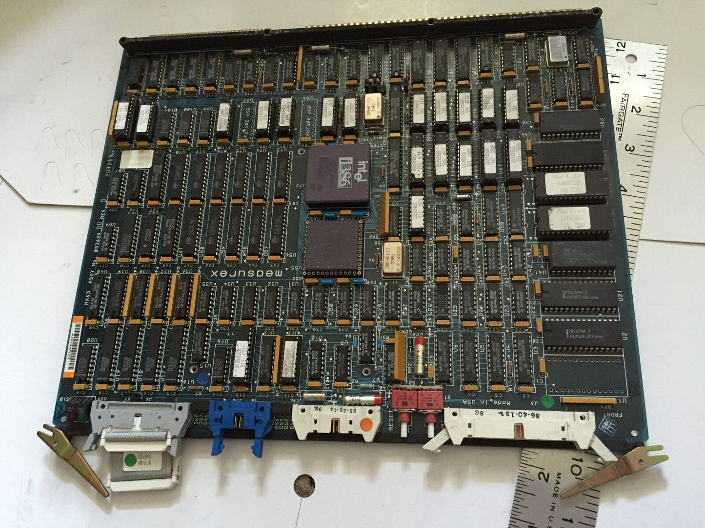 Measurex 08546401 Rev.A,Mx63,053629 Honeywell Mx63 Pcba / Mx63 Cpu,Tc