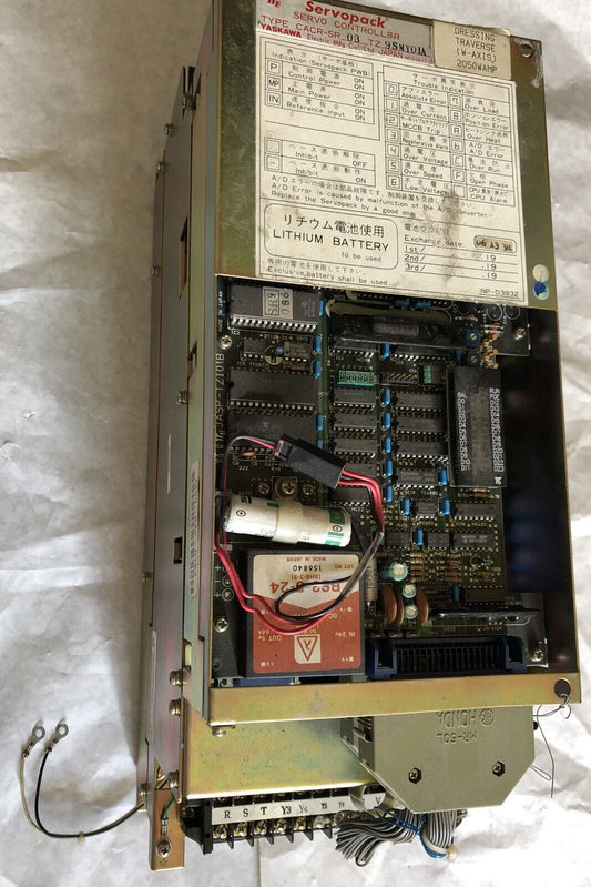 Yaskawa Cacr-Sr03tz0smy01a,Cacr-Sr-03 Tz9smy01a Servopack Servo Drive,Eo