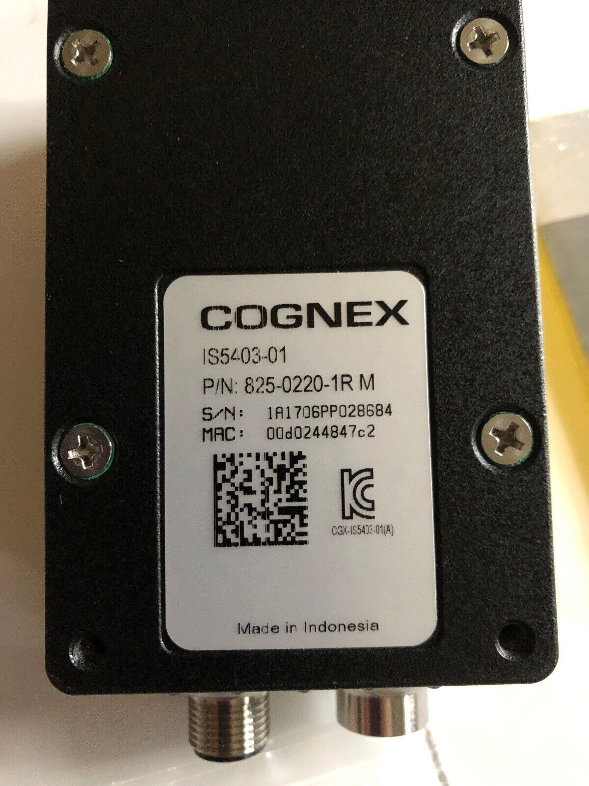 New Cognex 828-0232-1R M Insight Machine Vision Sensor Camera,800-5843-1R,Al