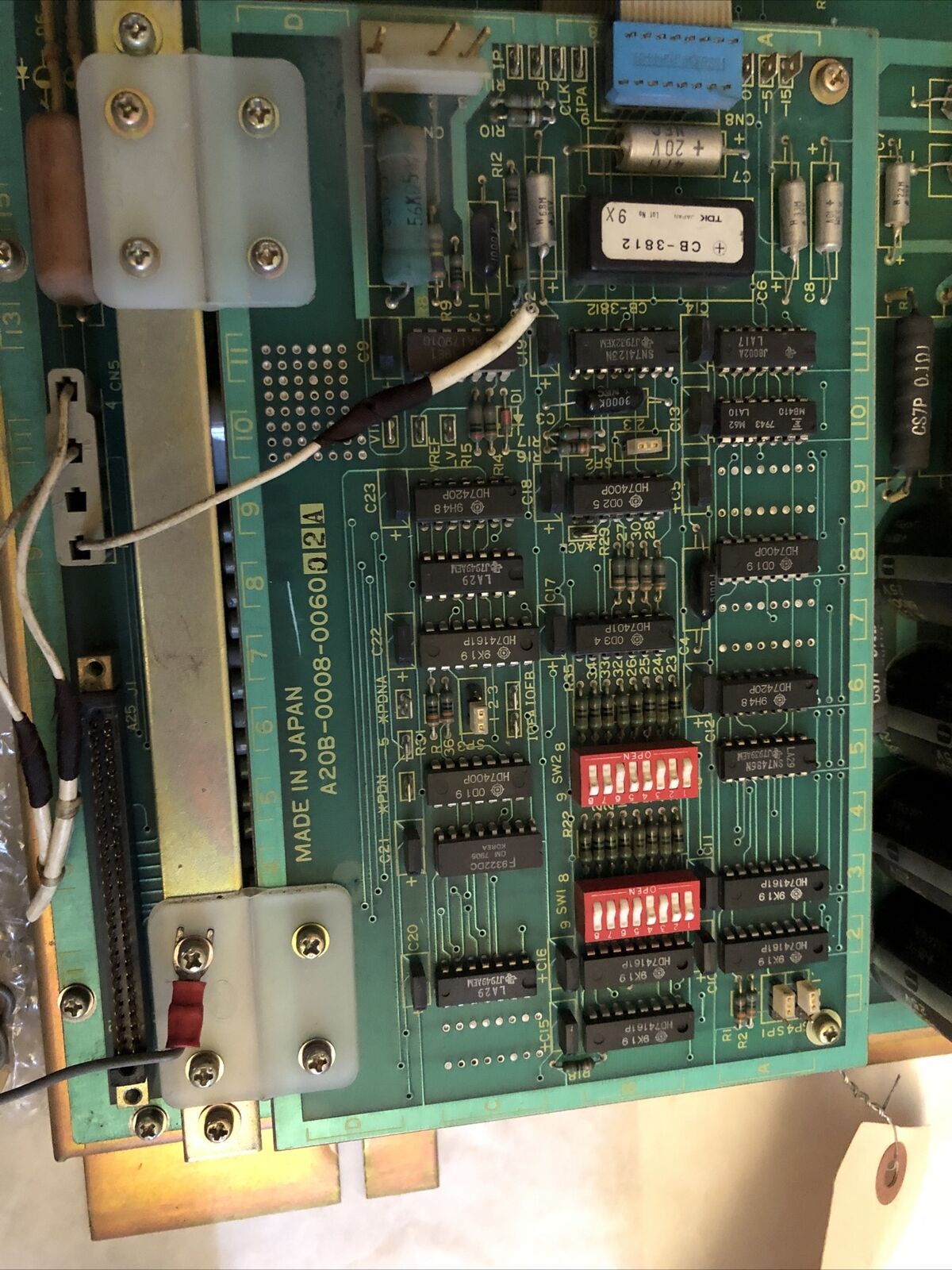 Fanuc A20b-0008-0050 /03B Cnc Power Motherboard A20b-0008-0060 02A,Dc
