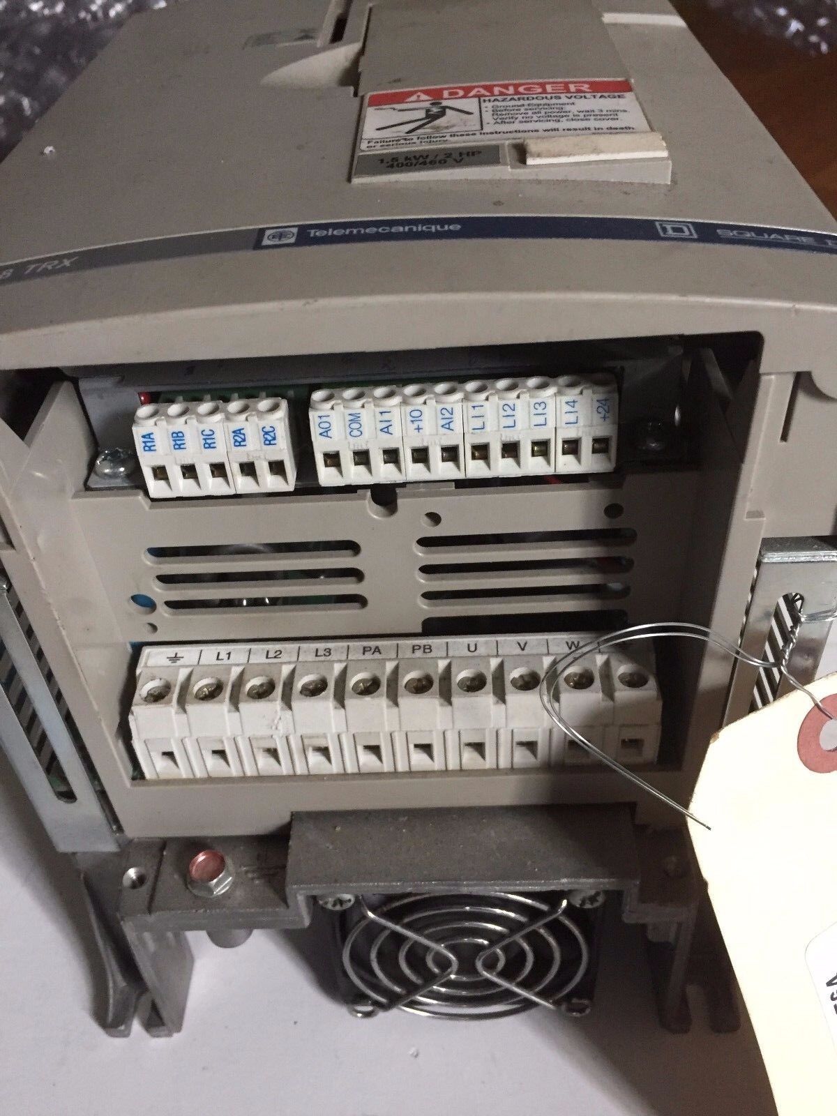 Telemecanique Altivar 58 Trx Aqtv58 Ac Drive,Square D Altivar 58 Trx 2 Hp,3Ph,Cs