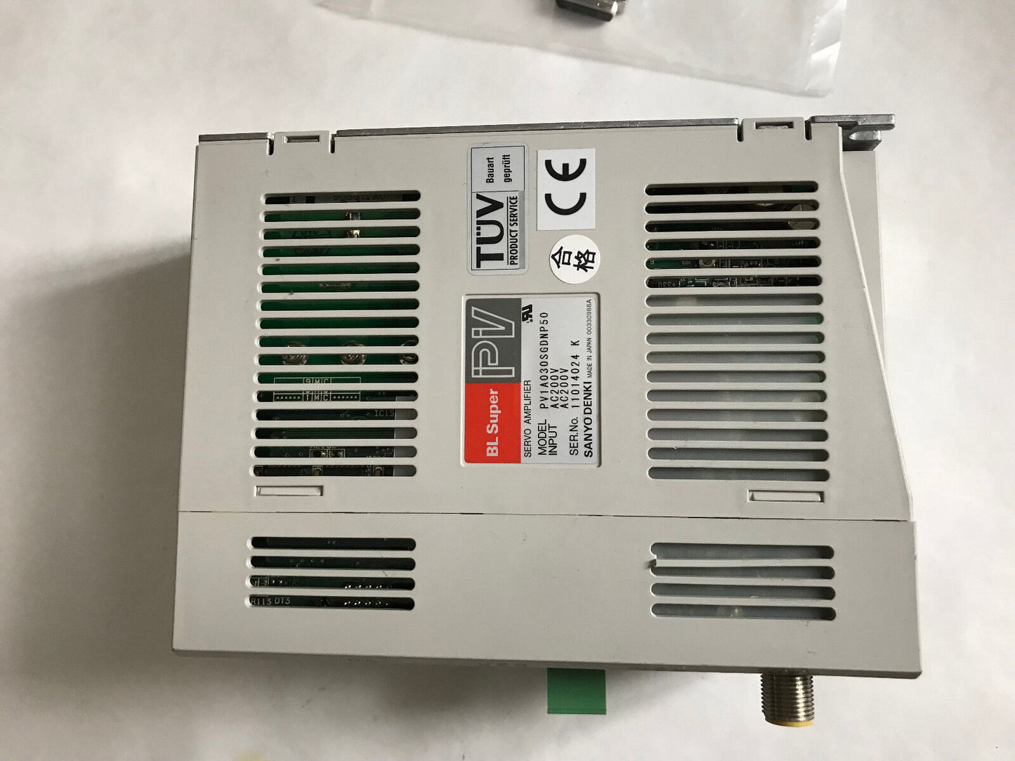New Sanyo Denki Pv1a030sgdnp50,Pv Bl Super Servo Amplifier Pv1ao3osgdnp50,Sd