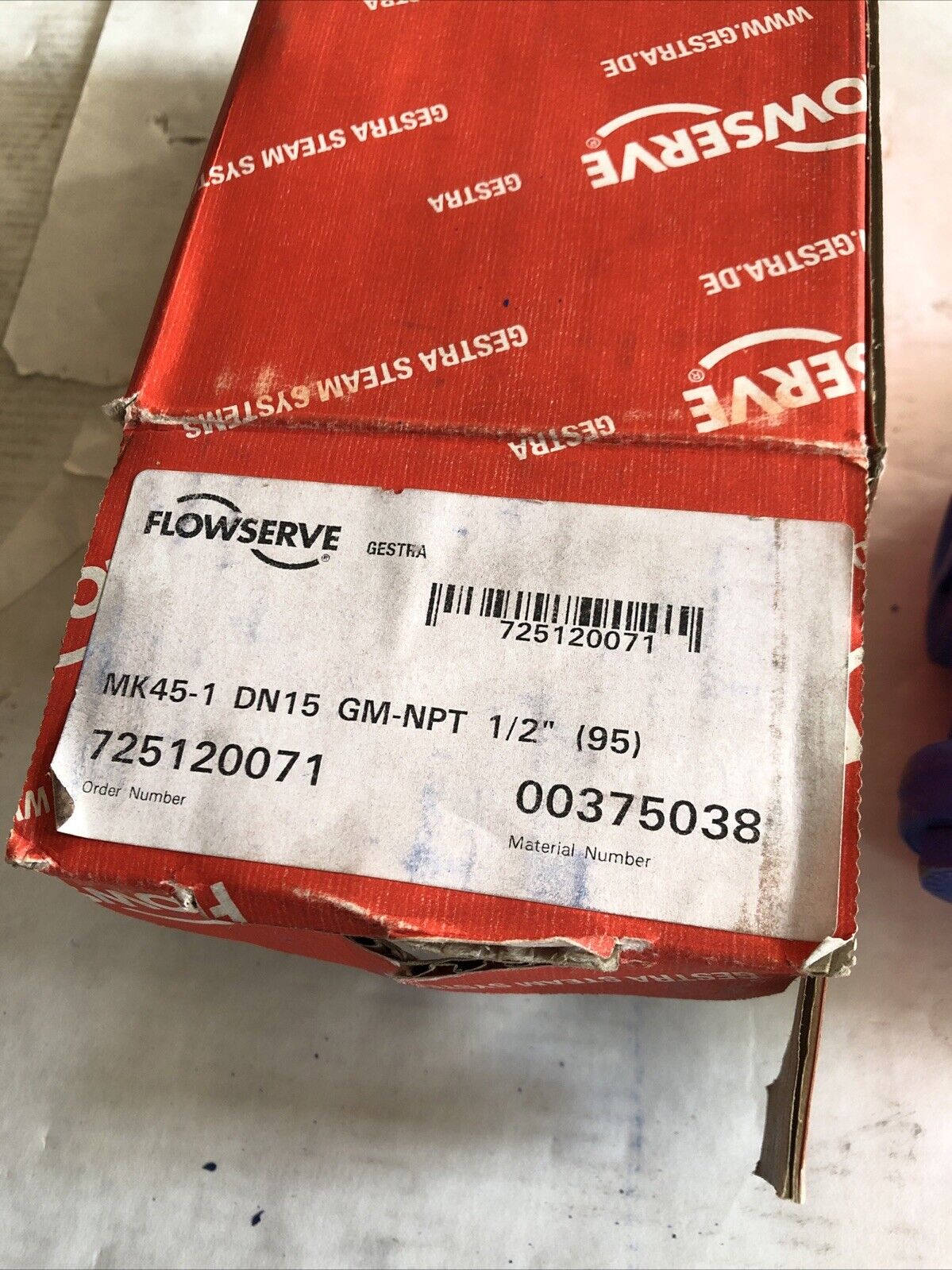 1/2" Flowserve Mk 45-1 Dn 15,1/2" Steam Trap,Gestra 10460Rn,Av