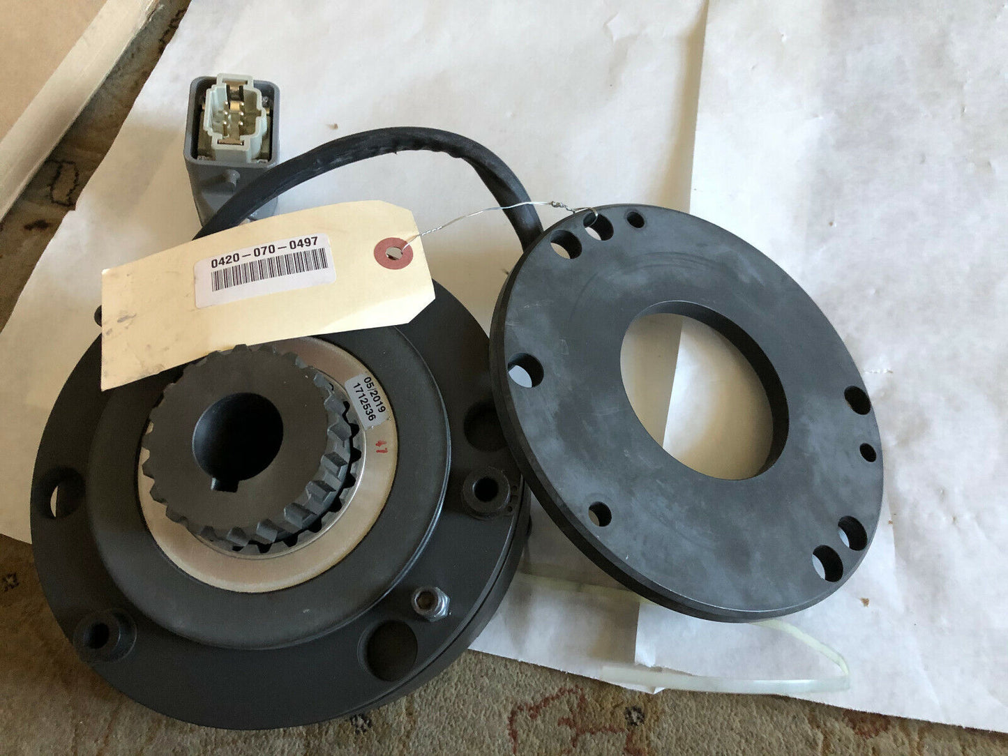 Mayr Roba-Stop-Z X8108323 8191463,125/892.101.0 S 225V 74W 140Nm Safety Brake,Bh