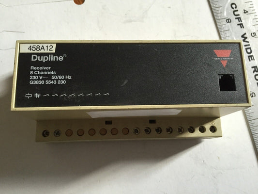 Carlo Gavazzi G3830-5543-230 Dupline 458A12,Receiver Digital Signal 8Ch 230V,Ee