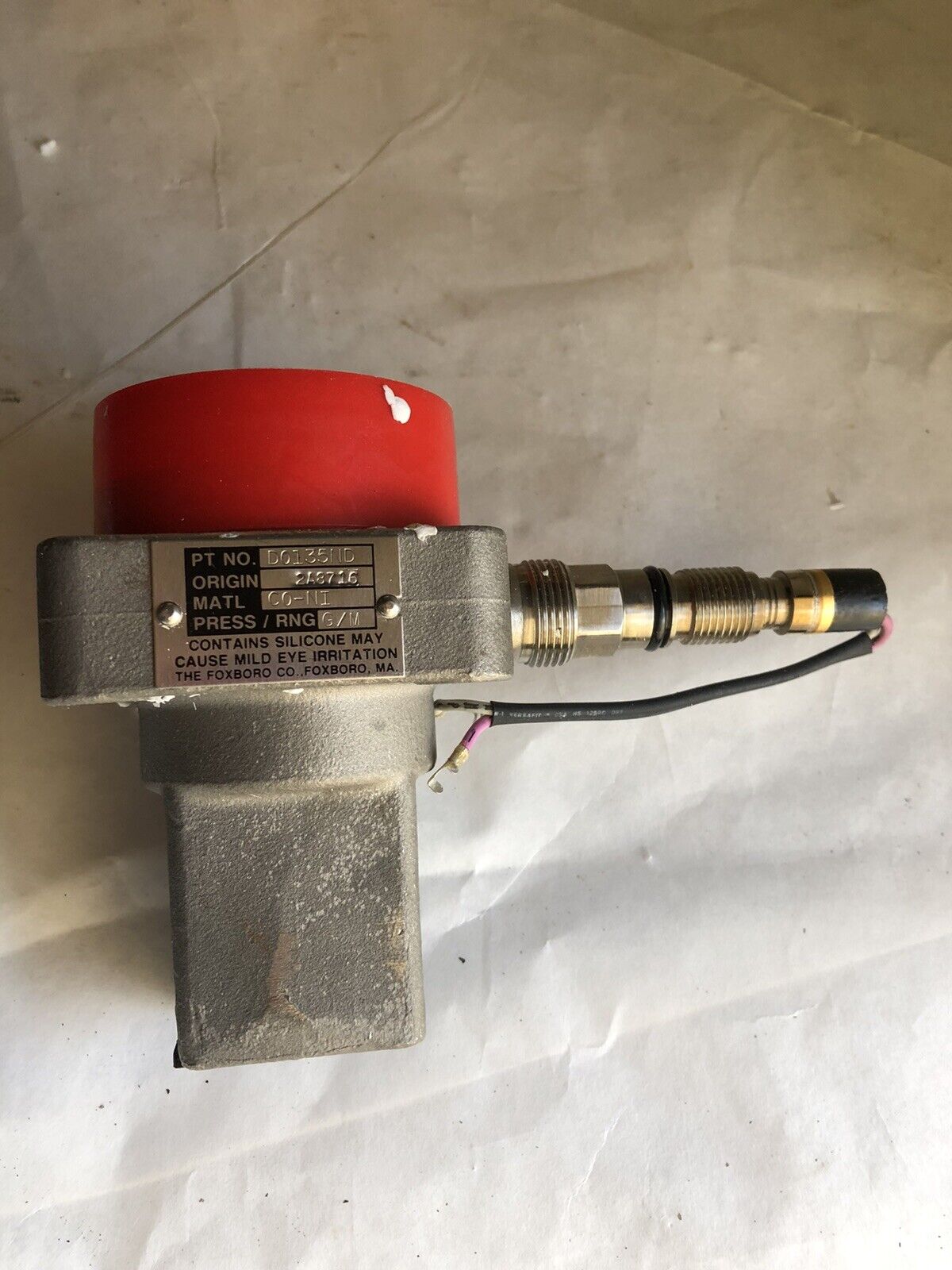 New Foxboro D0135nd Invensys Electric Level Sensor Origin 2A8716 C0-Ni  G/M,Te