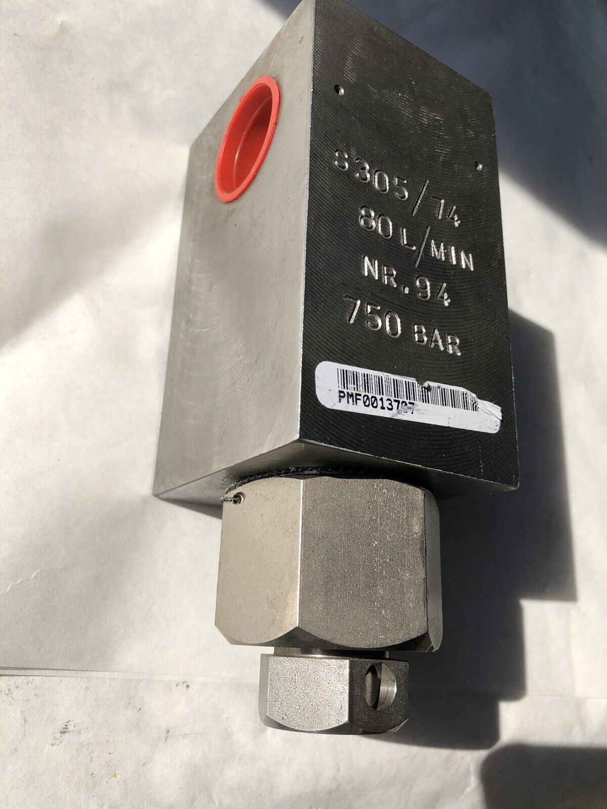 New Hauhinco S 305/74,S305/74 Hydraulic Solenoid Valve,750-Bar,3/4" Npt,94,97,Fl