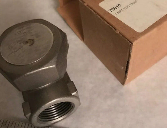 Spirax Sarco 1” Tdc Steam Trap Thermo-Dynamic,Spirax Sarco B.M. 70010,Te,Et