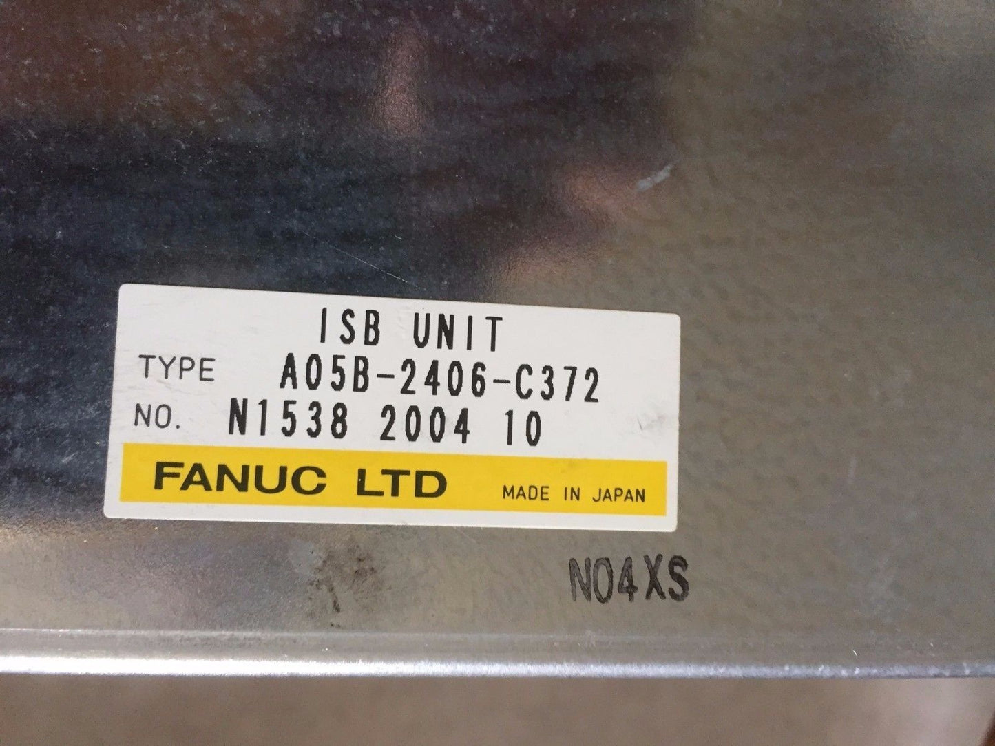 New Fanuc A05b-2406-C372, Fanuc Ltd A05b-2406-C372 Isb Unit No. N1538 2004 10,Ay
