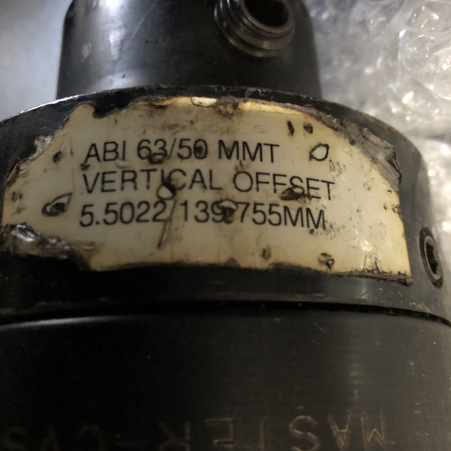Master Master-Cv50-Aa2-2.50 Cat-50 & 1.1" Adapter Master-19456,Abi 63/50 Mmt,Ap