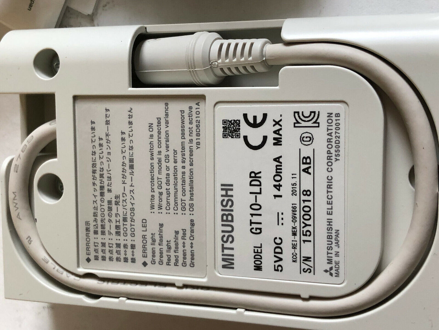 New Mitsubishi Electric Gt10-Ldr Program Loader. Got1000 Controller,Te,Tn,Em