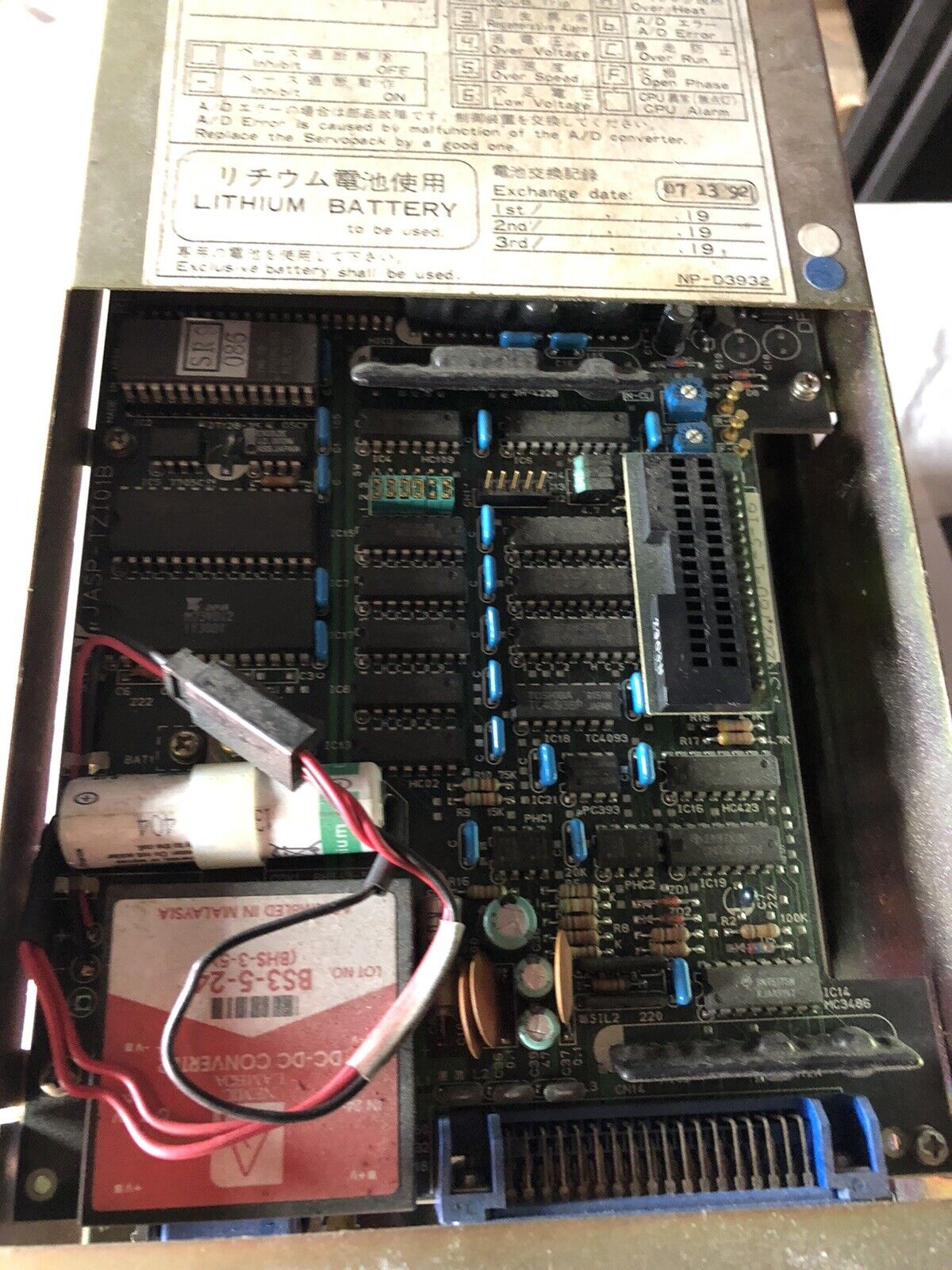 Yaskawa Cacr-Sr-06Tz0smy01a,Cacr-Sr-06 Tz9smy01a Servopack Servo Drive,Sk