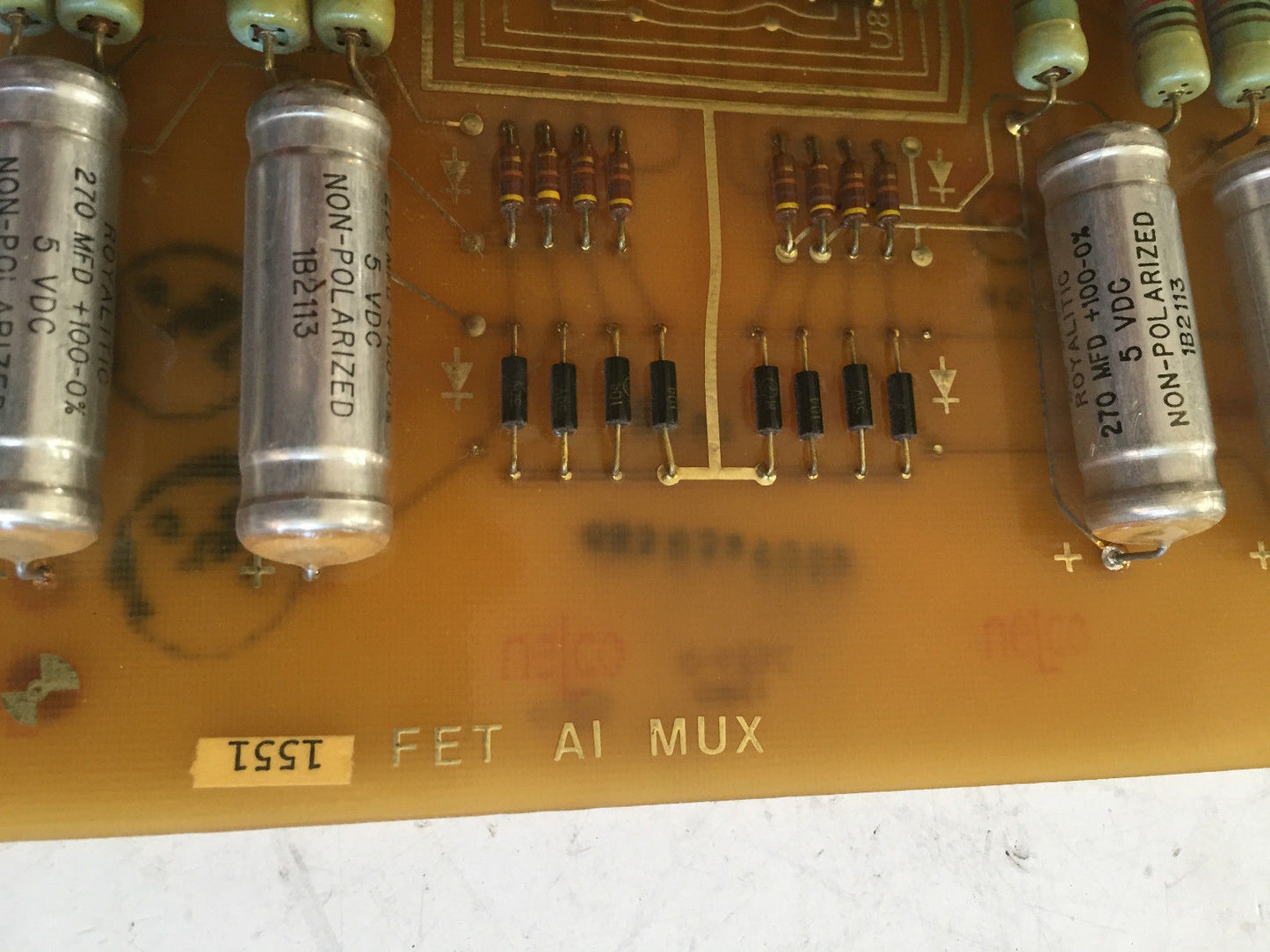 Fischer & Porter 85B389u02,358E913 Rev4 Abb Fet Ai Mux  Board,Ed