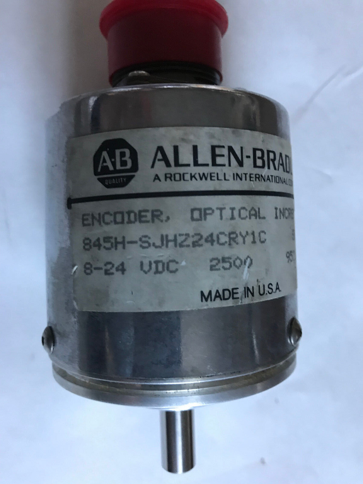 A-B Allen-Bradley 845H-Sjhz24cry1c Optical Encoder Incermen,Et