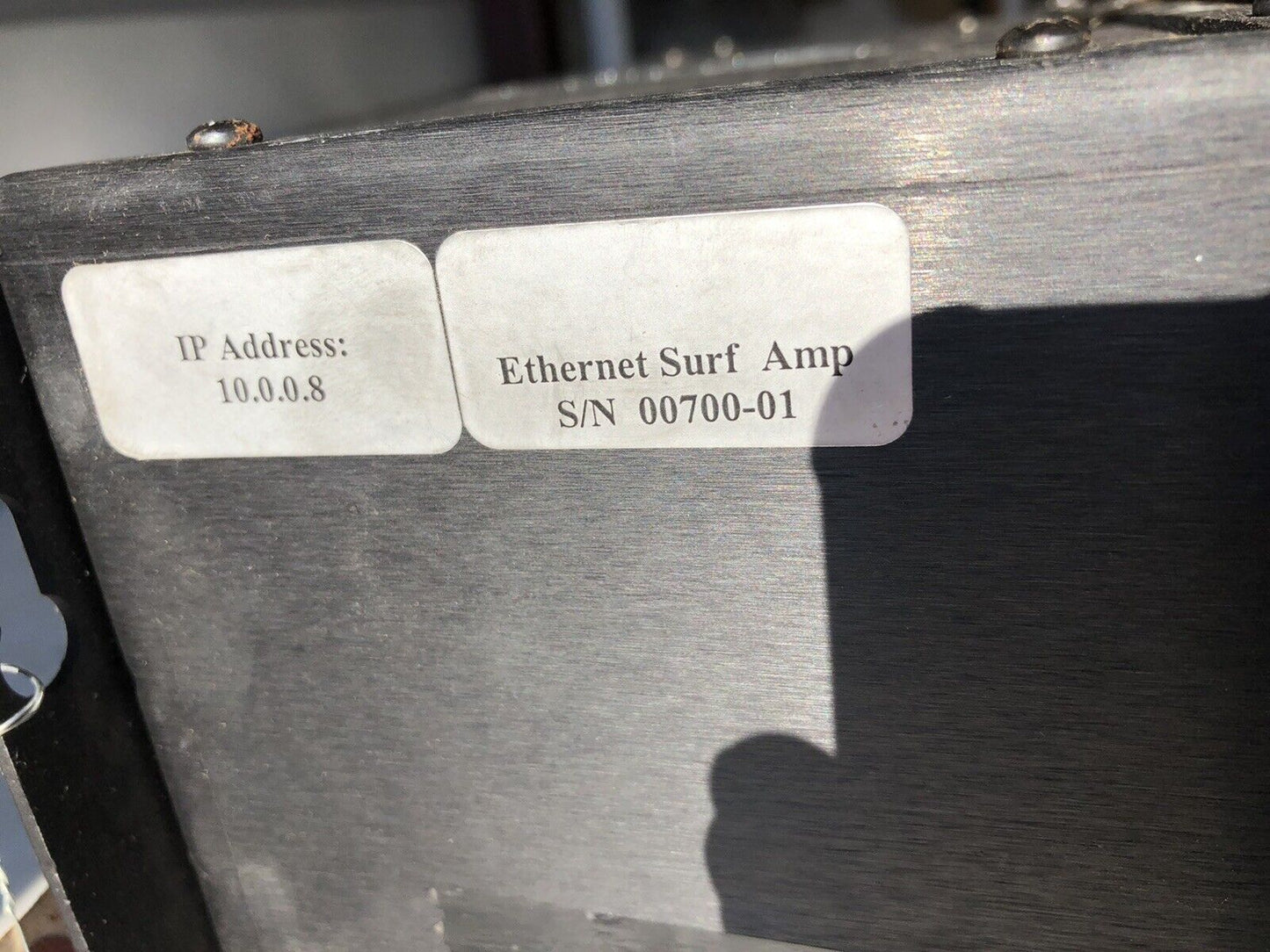 New Ethernet 00700-01  Surf Amp 10.0.0.8, 00700-01,Ey