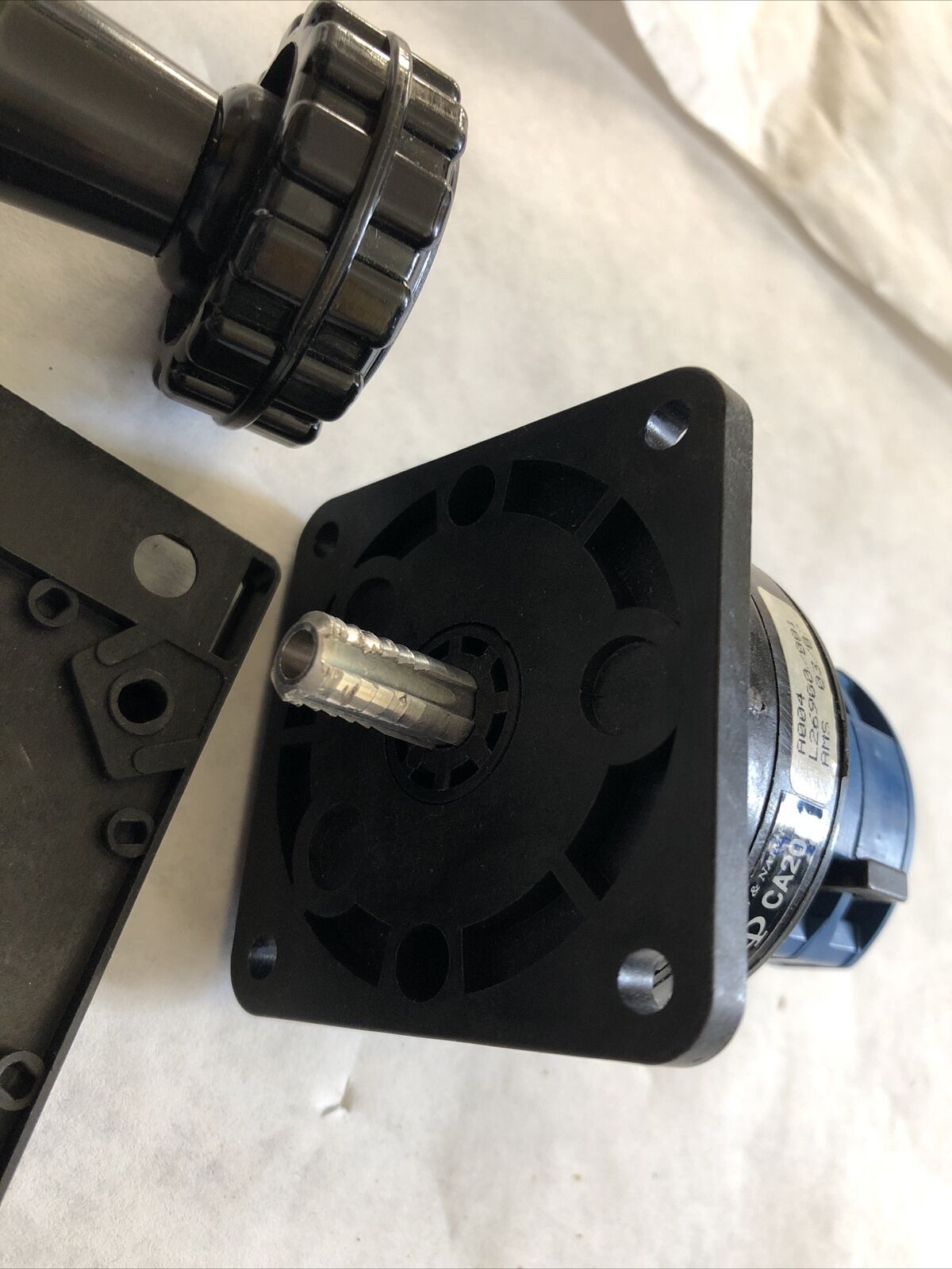 New Kraus & Naimer Ca20b-A004-621 Kn1 Rotary Switch Ca20b,A004, L26900/001,Bk,Eb