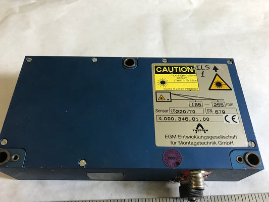 New Egm Xl000.346.81.00 Laser Head Sensor Egm Thyssen Ls220/70 Gmbh,Eq