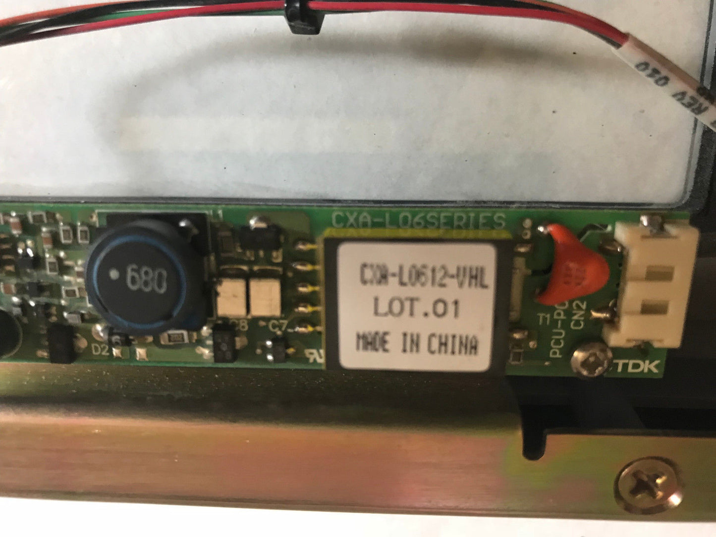 Allen Bradley 6189-2Bzl8k 7.7" Key Bezel Assembly,Cxa-L06 Series ,Tg
