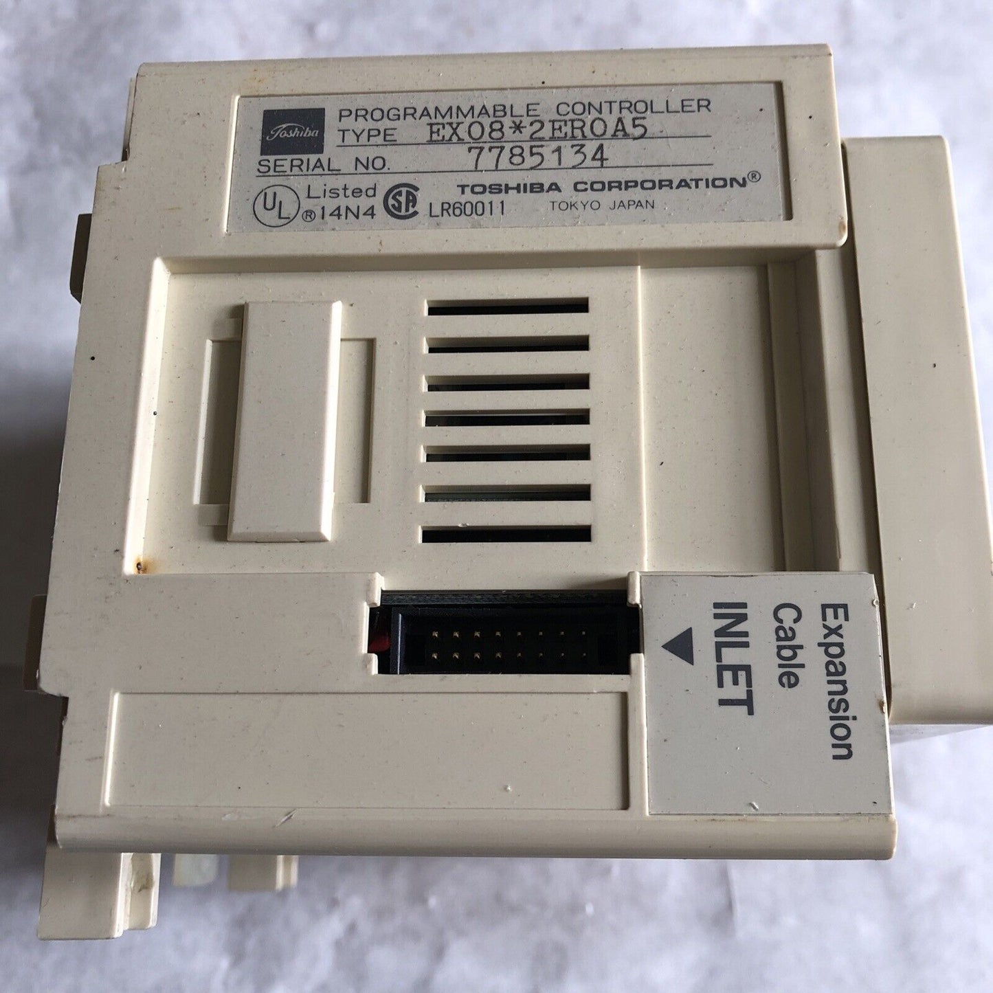 Toshiba Ex08*2Eroa5,Toshiba Ex08 Programmable Controller, Ex082eroa5,Ed