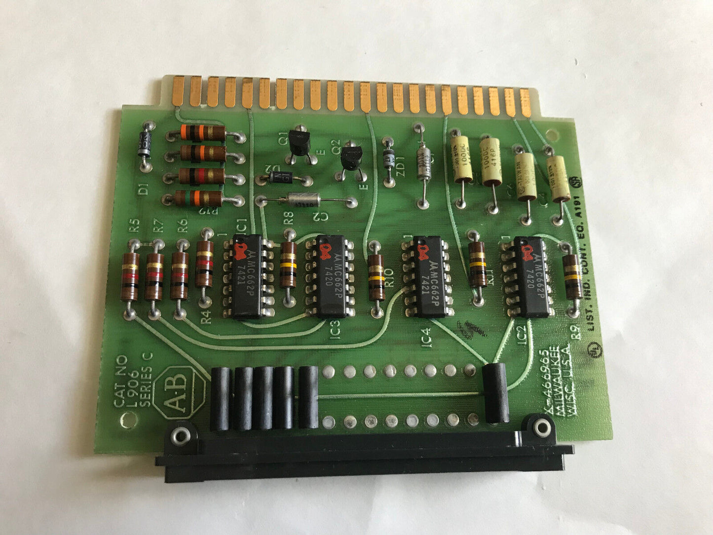 Allen Bradley L906 X-466965,E-16102, Reset Module 4 Initial 1720-L906,Et