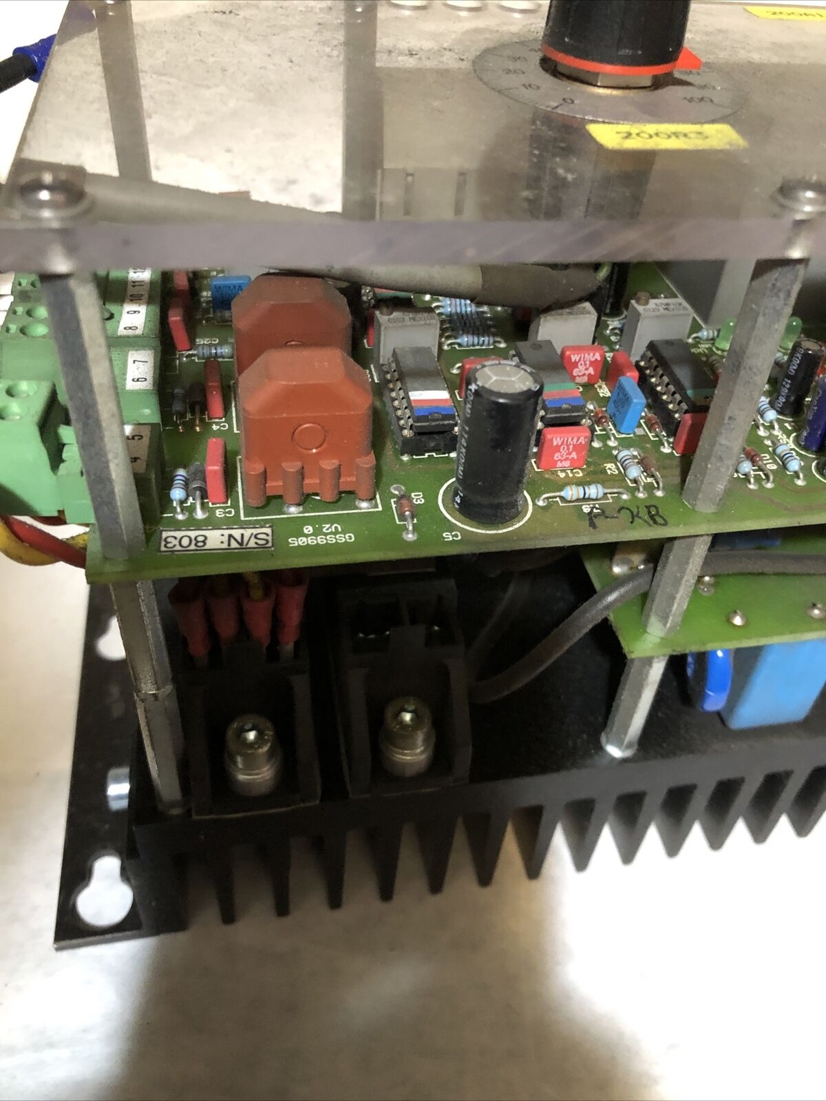 Plasma Treat Gss9801 400V Control Module,Gss9905,Nt400/15/15 , Cw,By