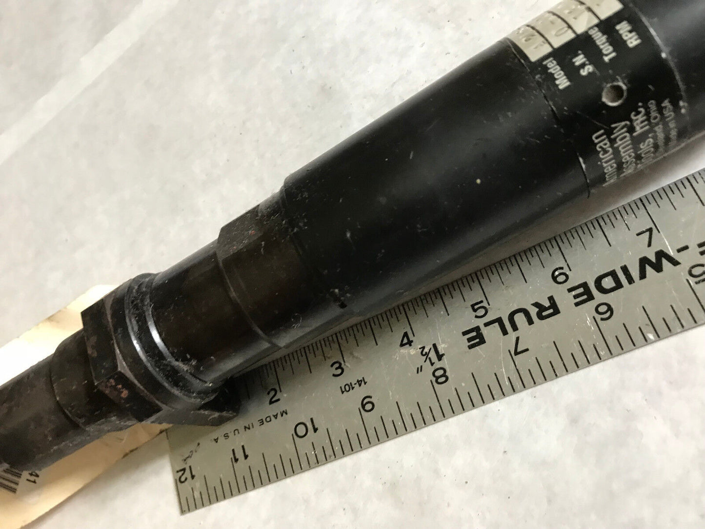 American A2ls-R013 Pneumatic Nutrunner 3/8"Drive,American Assembly A 2Ls-R013,Eo