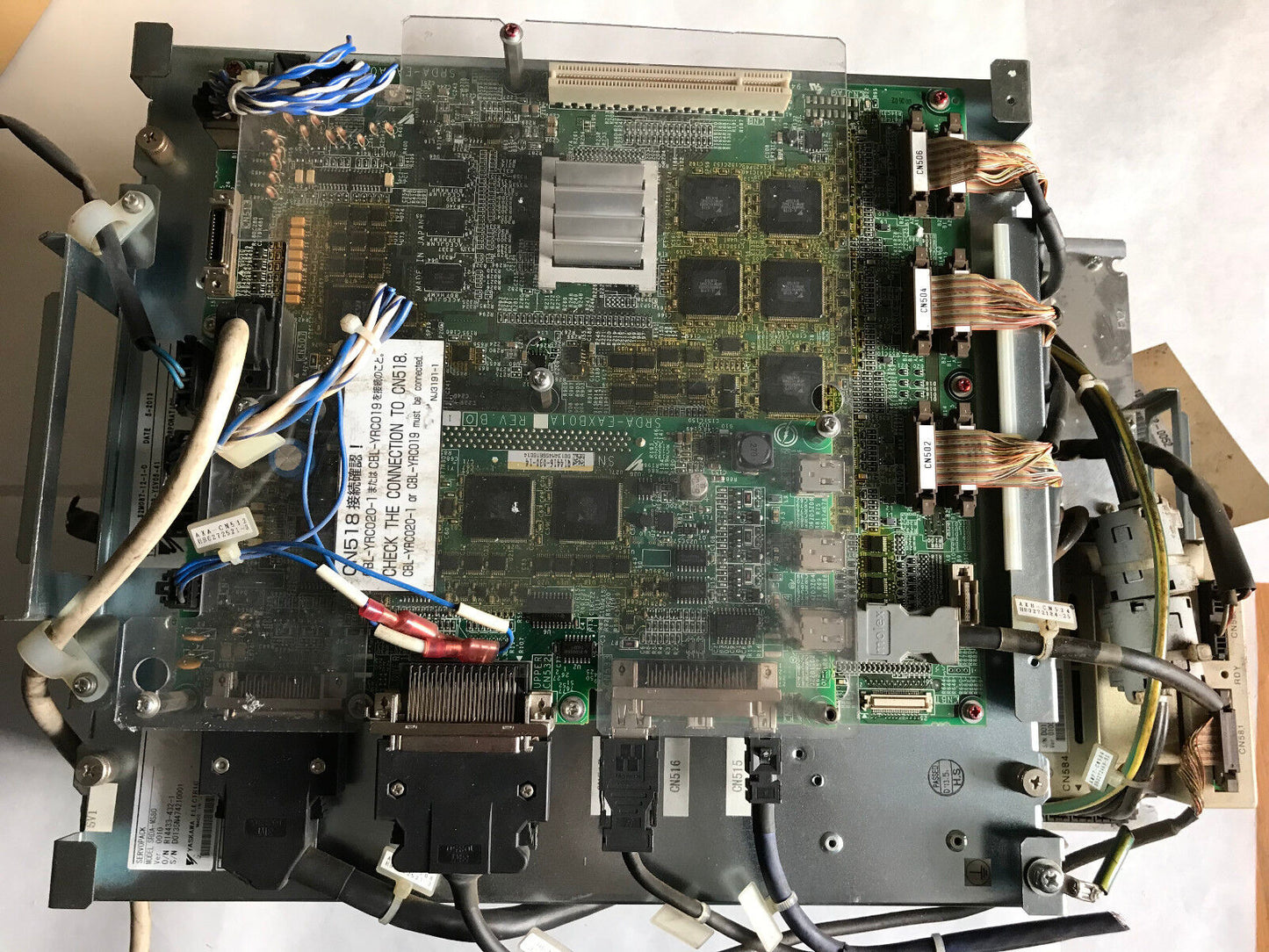 Yaskawa Jzrcr-Ysv05-41,Srda-Ms80,Srda-Eaxb01a,Srda-Eaxa01a, Servopack,Sm