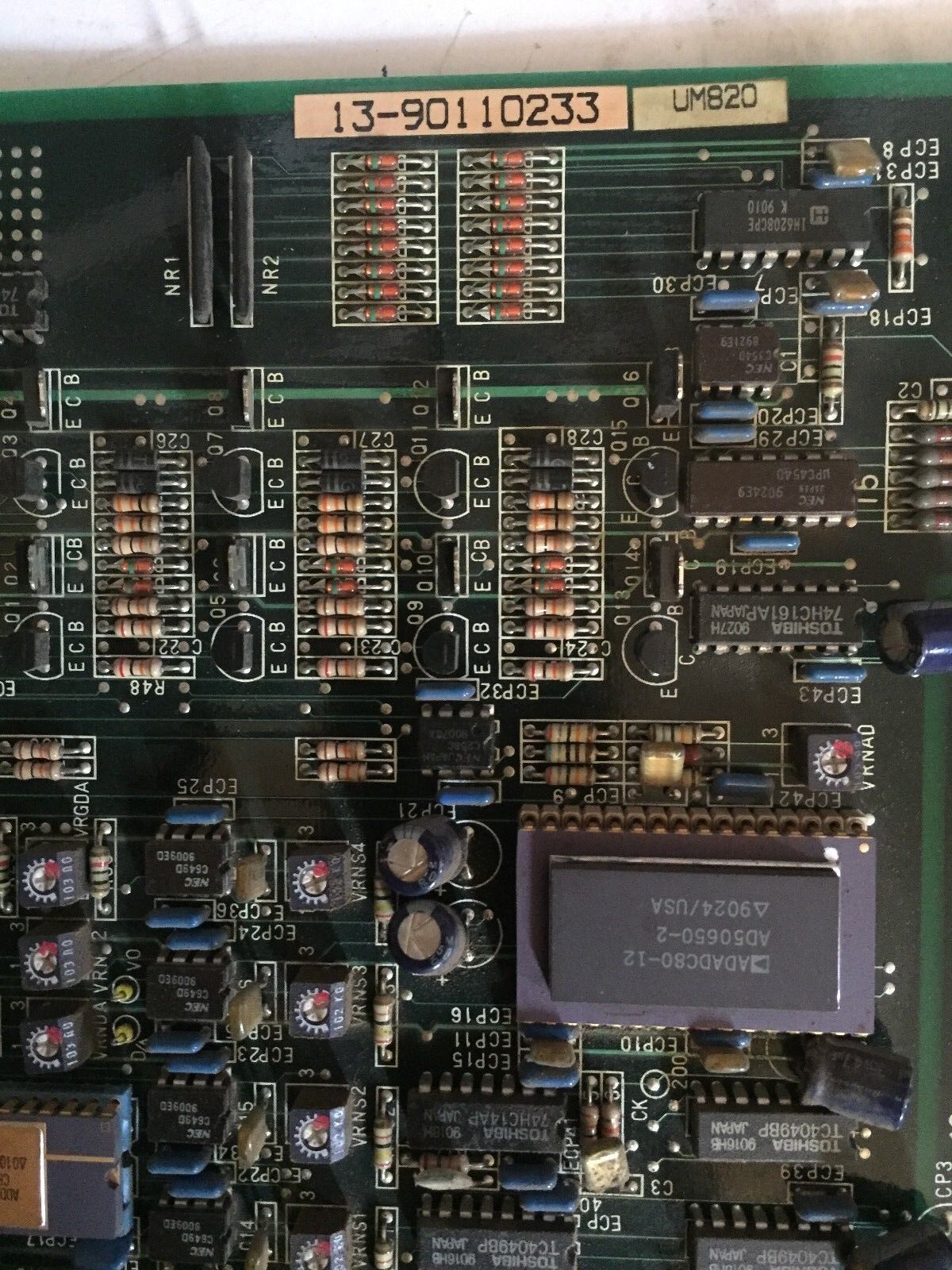 Nachi Um820,R07950b  Robot Control Board,En