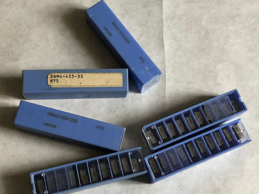 New Lot 60 Ht5 Snmg-433-33 Cermet Inserts,Ceramic/Metal,Snmg12041233 2491018,Sv