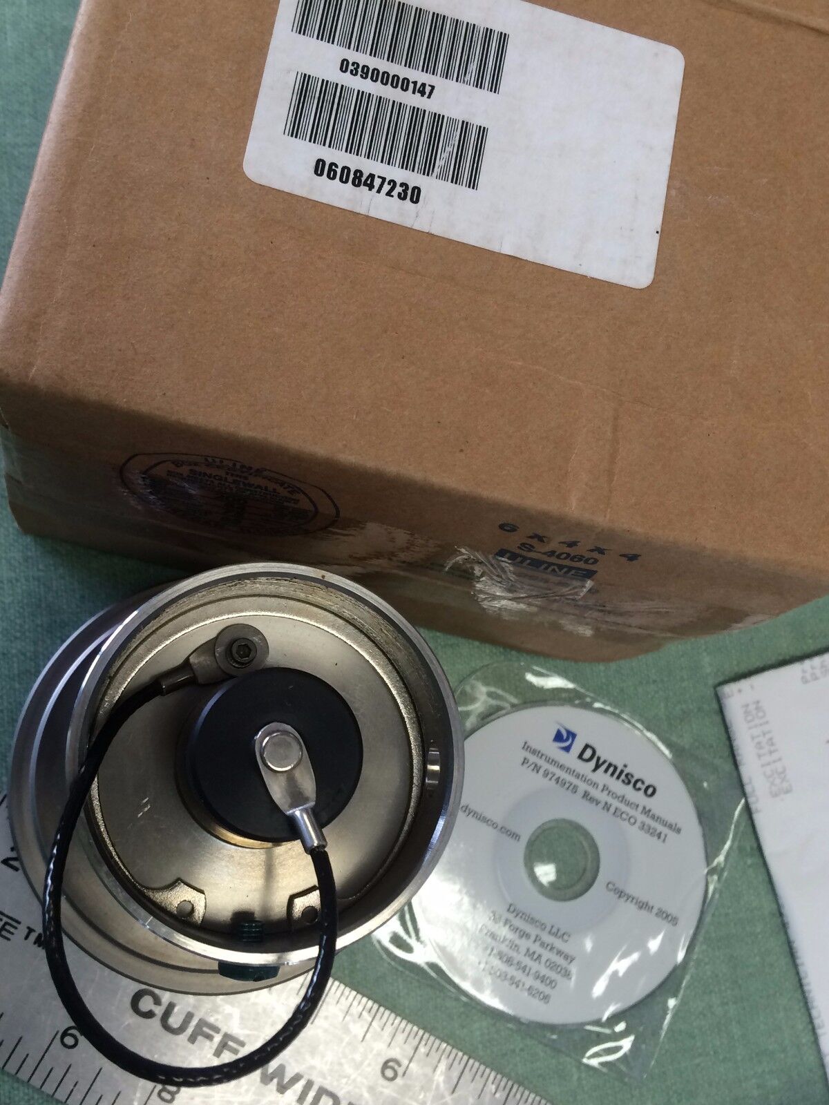 New Dynisco Pt390-0-6M Pressure Transmitter , Cy