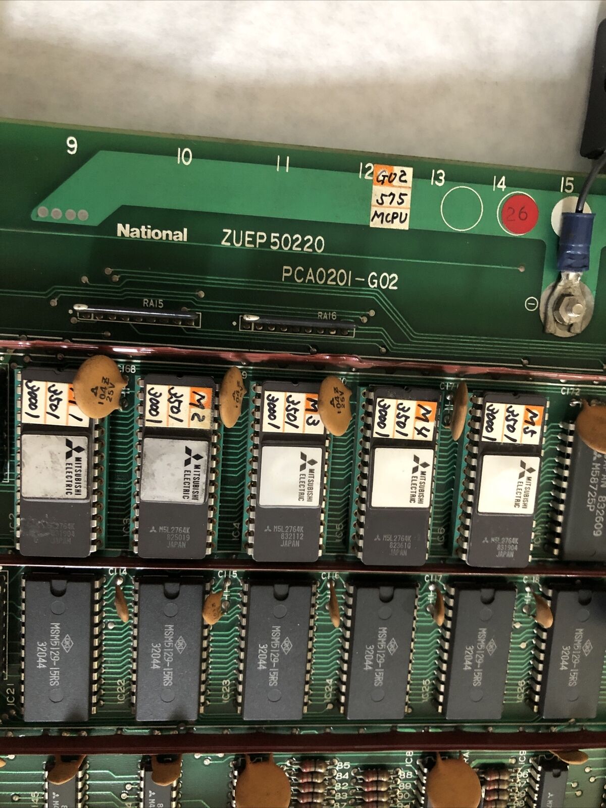National Zuep 50220 , Pca0201-G02 Plc Circuit Board,Db