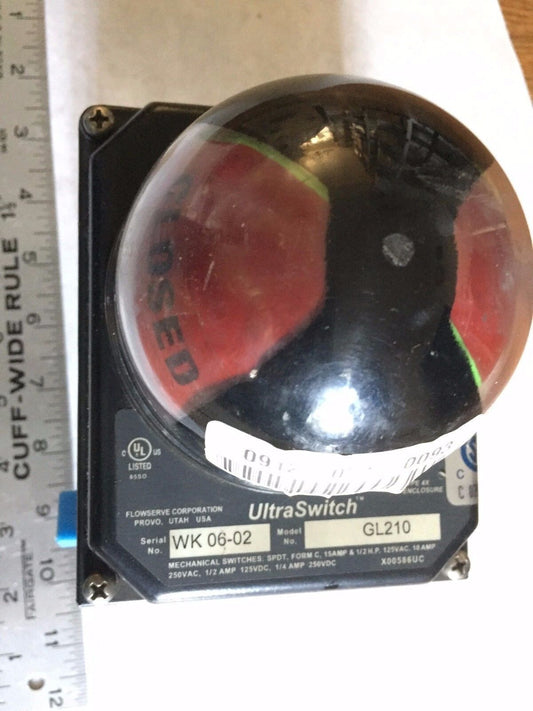 Flowserve Gl210 Ultraswitch Valve Position Indicator Spdt 1/2Amp 125Vdc,Te