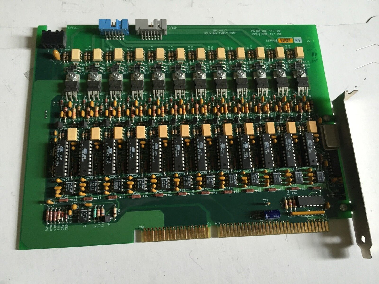 Web 185-417-00,800-417-00 Printing Fountain 12Key Cont,Wpc-417,Ti