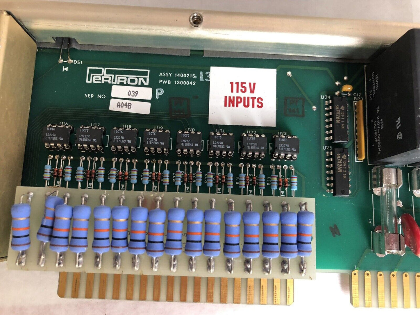 Pertron 1400215-13,Pwb 1300042 ,1400215 115V Input/Output Distribution Board,Dk