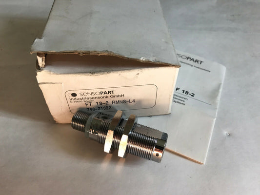 New Sensopart Ft 18-2 Rmns-L4,740-21022 Sensor ,Sf