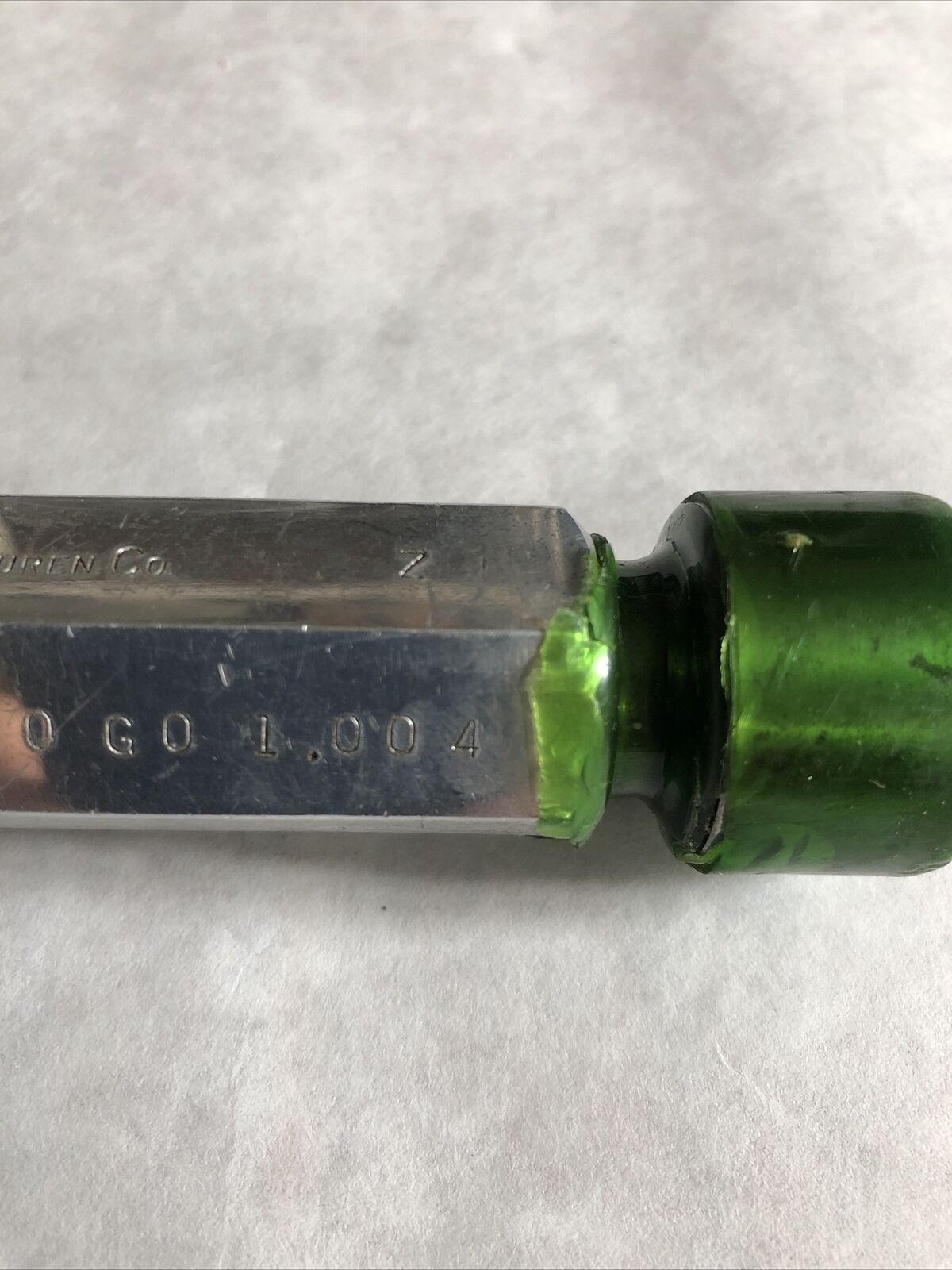 Van Keuren Plug Gage Go .994 No Go 1.004 20366,Bi