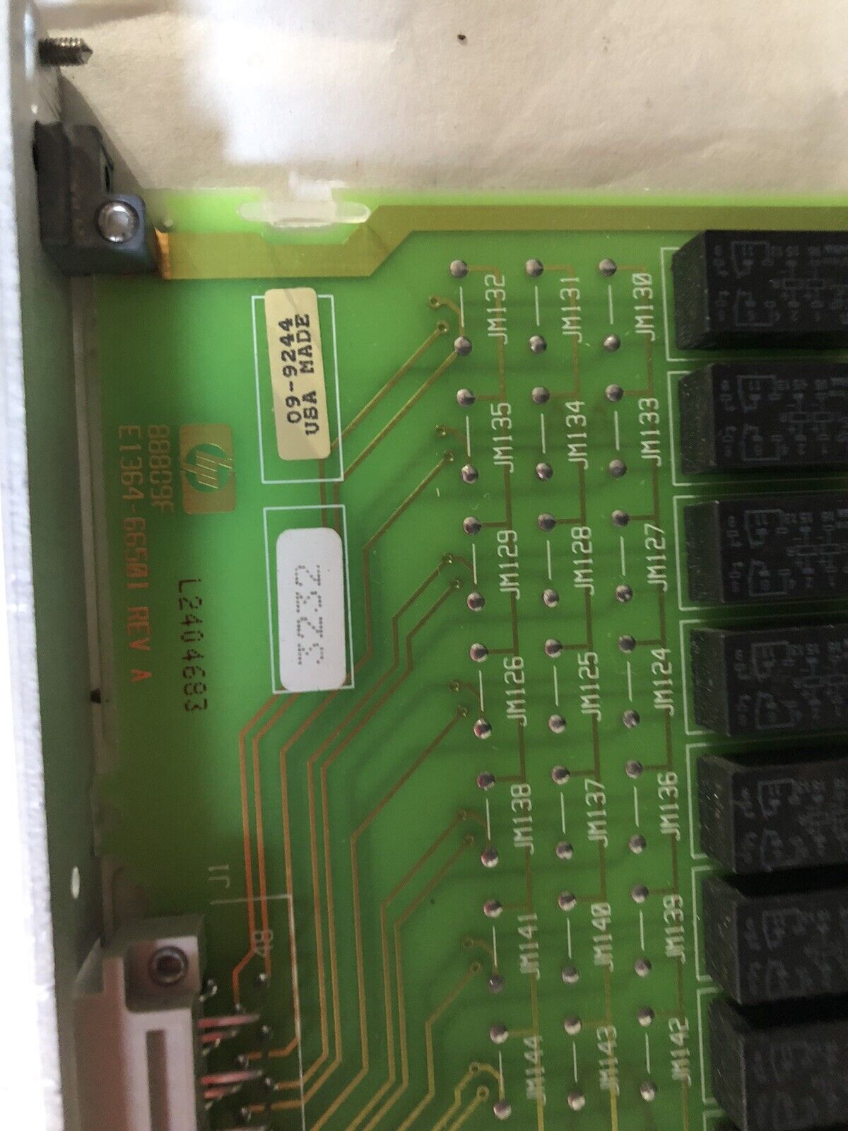 Hp 75000 Module E1364a Hp E1364-66201 Form C Switch,Tl