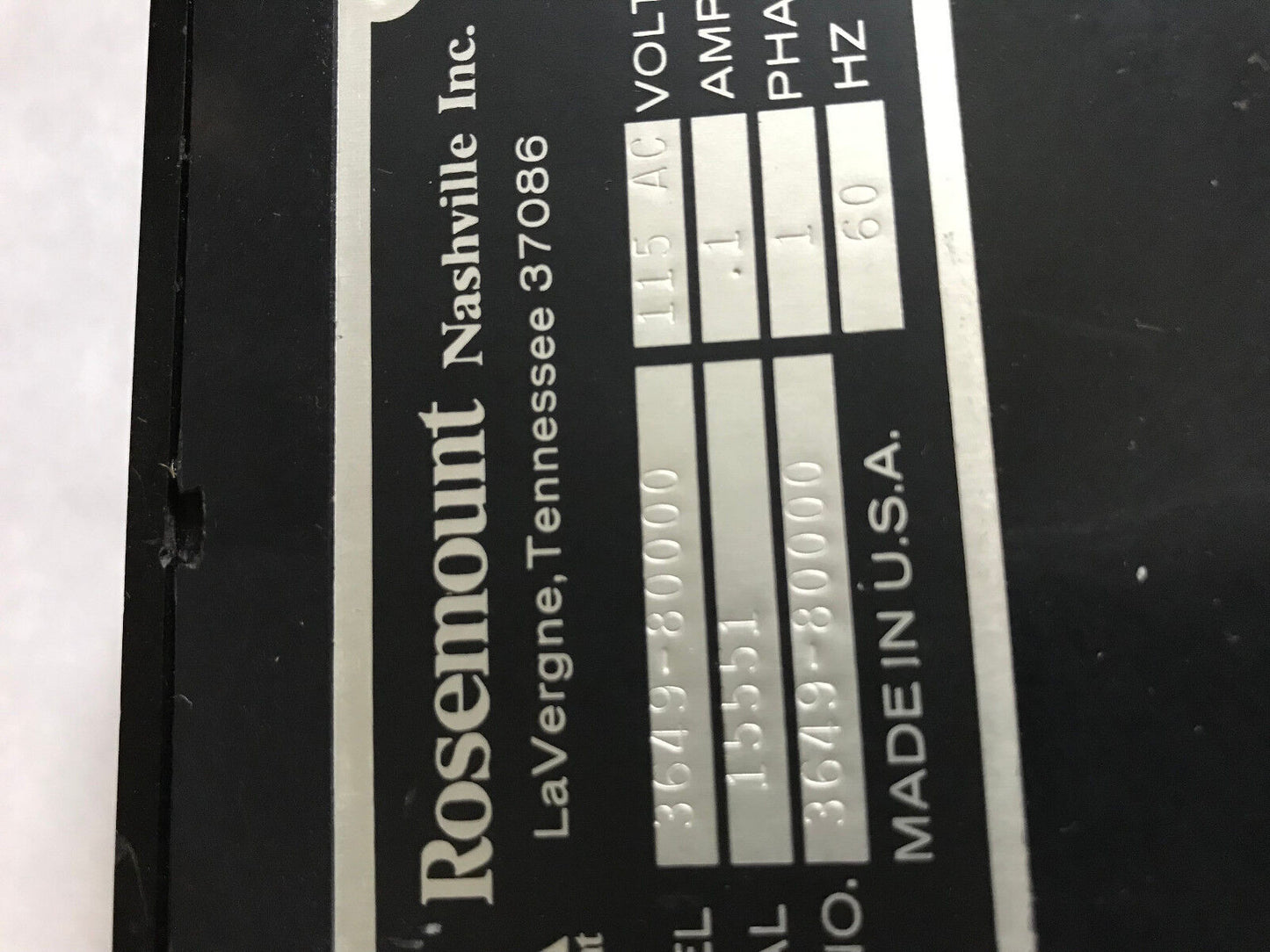 Data-Tech 4312-02,Rosemount 3649-80000 Centigrade Temperature Meter 547942-002