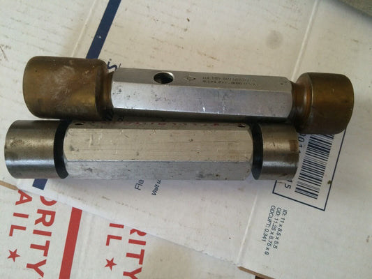 Used Lot Go No Go Gage Plug Guage 1.3354,1.3370,1.3185,1.3235   Inspection Bo9-6