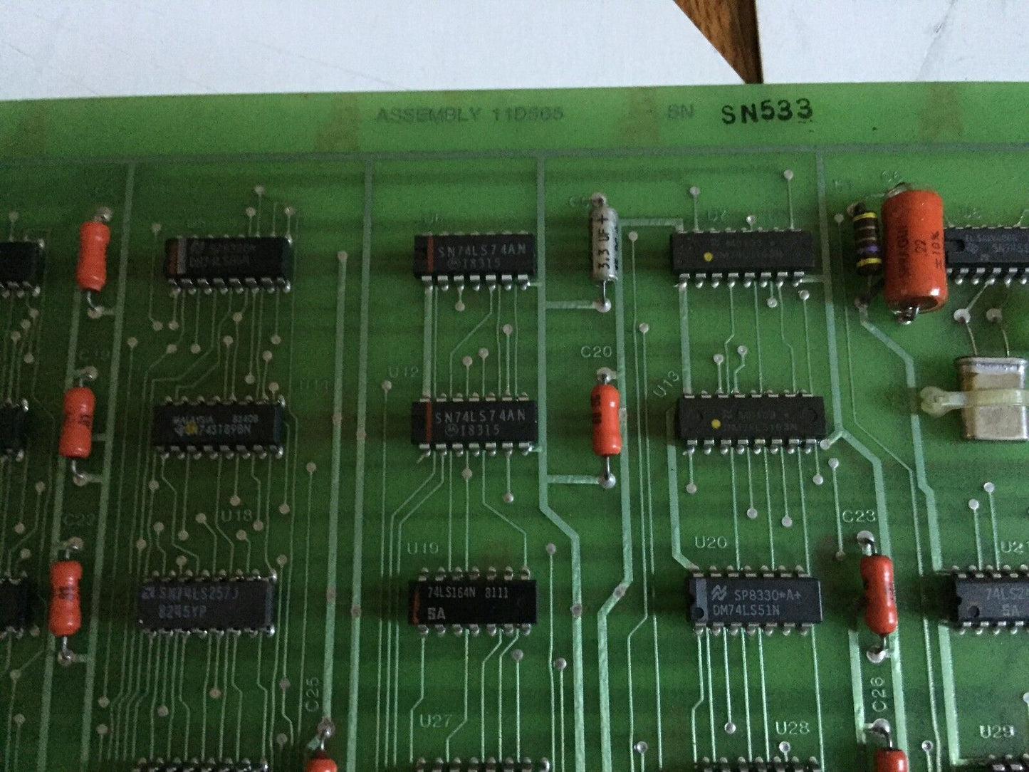 Boston Digital 1-3,11D565,10E308 Rev C,Control I/O Card Digital Circuit Board,Bs
