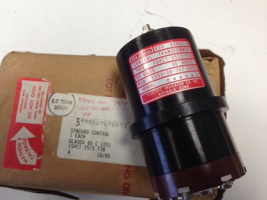 New Elinco Ishct-2515-T38 Vintage Synchro Edd 62857-1 Tr4ansformer, 90V ,Dd